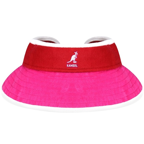 Kangol Beach Side Visor-Electric Pink/Cherry Glow main image 2